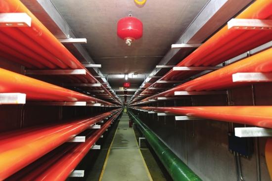 长沙地下综合管廊首条示范段建成 有污水燃气专舱